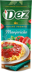 Molho de Tomate Manjericão 340g